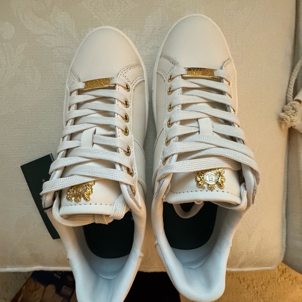 Holland Cooper Women's White Sneakers - Picture 5 of 10